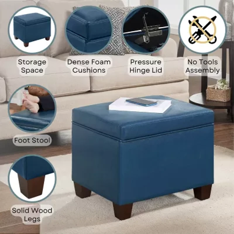 Madison Storage Ottoman