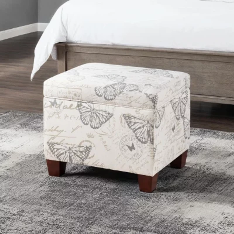 Madisson Cushioned Storage Ottoman
