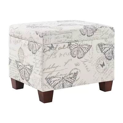Madisson Cushioned Storage Ottoman