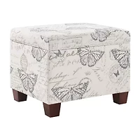 Madisson Cushioned Storage Ottoman
