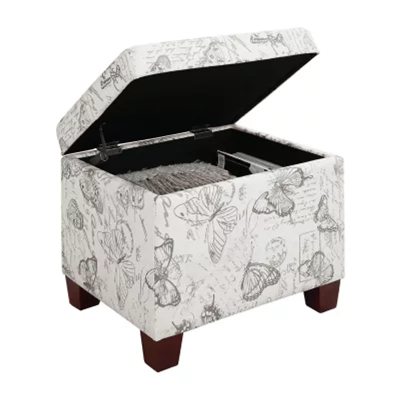 Madisson Cushioned Storage Ottoman