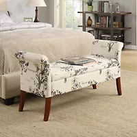 Garbo Tufted Storage Bench
