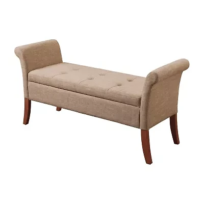 Garbo Tufted Storage Bench