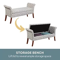 Garbo Tufted Storage Bench