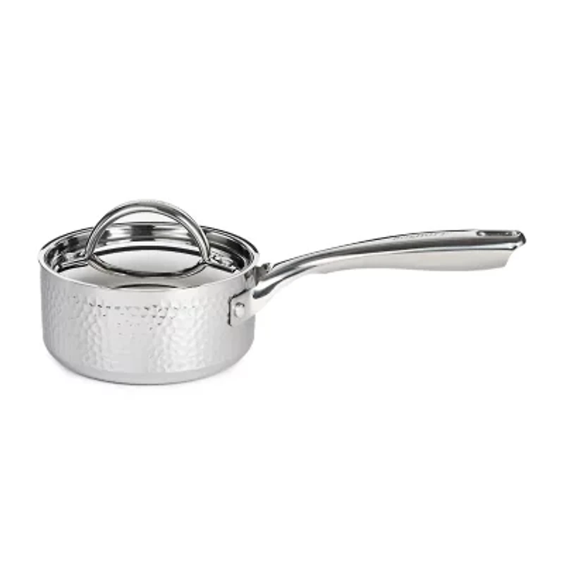 BergHOFF Hammered 5.5" Stainless Steel Sauce Pan