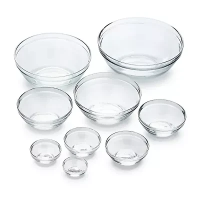 Duralex Gigone 9-pc. Mixing Bowl