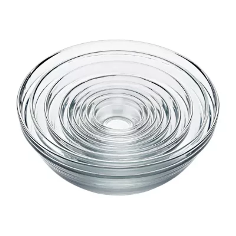 Duralex Gigone 9-pc. Glass Mixing Bowl Set