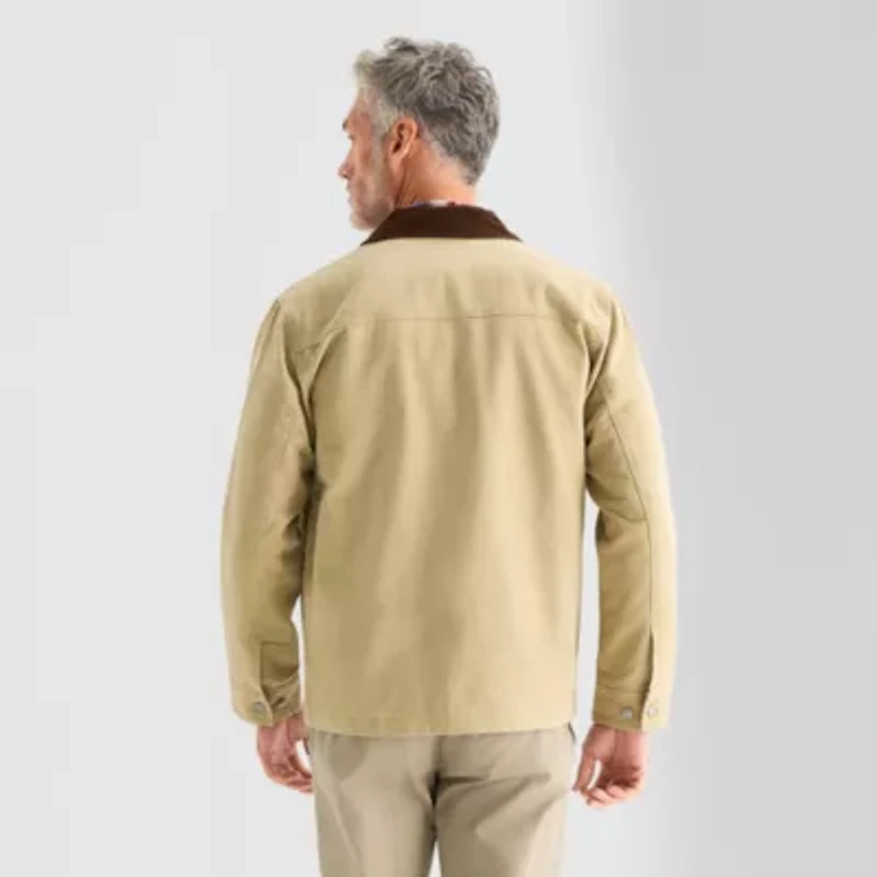 St. John's Bay Barn Mens Midweight Shirt Jacket