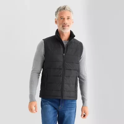 St. John's Bay Mens Packable Midweight Puffer Vest