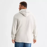 Arizona Mens Long Sleeve Fleece Big and Tall Hoodie