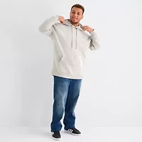 Arizona Mens Long Sleeve Fleece Big and Tall Hoodie