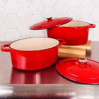 BergHOFF Neo Cast Iron 4-pc. Dutch Oven Set