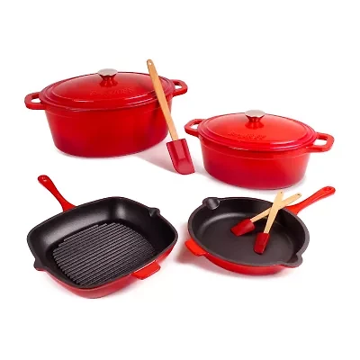 BergHOFF Neo Cast Iron 9-pc. Cookware Set