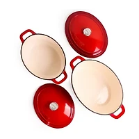 BergHOFF Neo Cast Iron 9-pc. Cookware Set