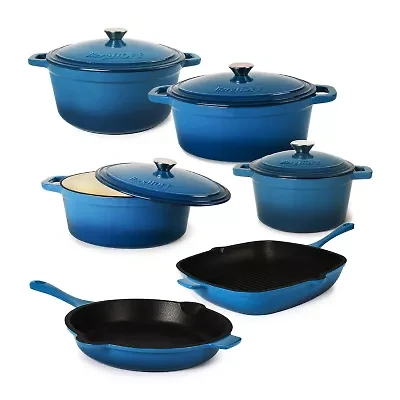BergHOFF Neo Cast Iron 10-pc. Cookware Set