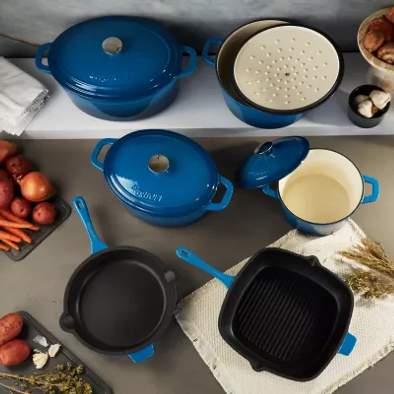 BergHOFF Neo Cast Iron 10-pc. Cookware Set