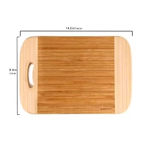 BergHOFF Bamboo 2pc Cutting Board and Aaron Probyn Cheese Knife Set