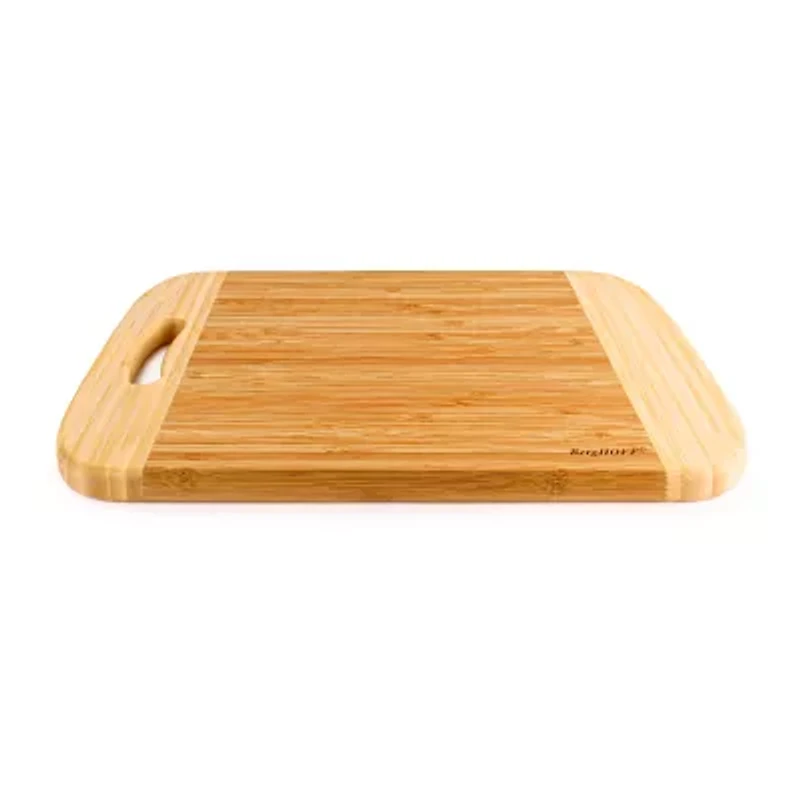 BergHOFF Bamboo 2pc Cutting Board and Aaron Probyn Cheese Knife Set
