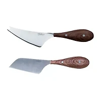 BergHOFF Bamboo 3-pc. Rectanglet Cutting Board and Aaron Probyn Cheese Knife Set