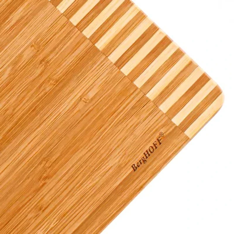 BergHOFF Bamboo 3-pc. Rectanglet Cutting Board and Aaron Probyn Cheese Knife Set