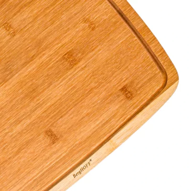 BergHOFF Bamboo 3-pc. Rectangle Cutting Board and Aaron Probyn Cheese Knife Set