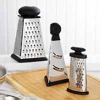 BergHOFF Essentials Stainless Steel 3-Sided Grater