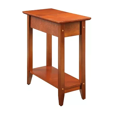 American Heritage Flip-Top Chairside Table