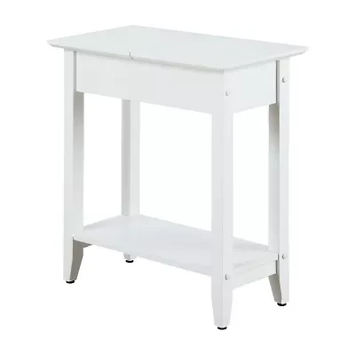 American Heritage Flip-Top Chairside Table