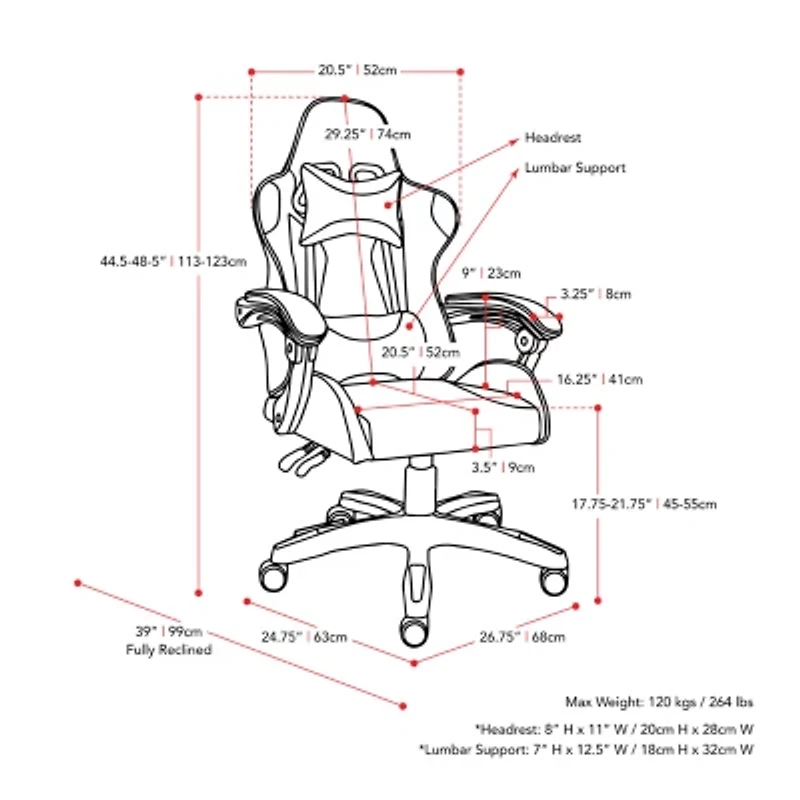 Corliving Reaper Gaming Chair