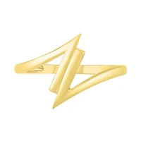 Womens 13.5MM 10K Gold Round Band