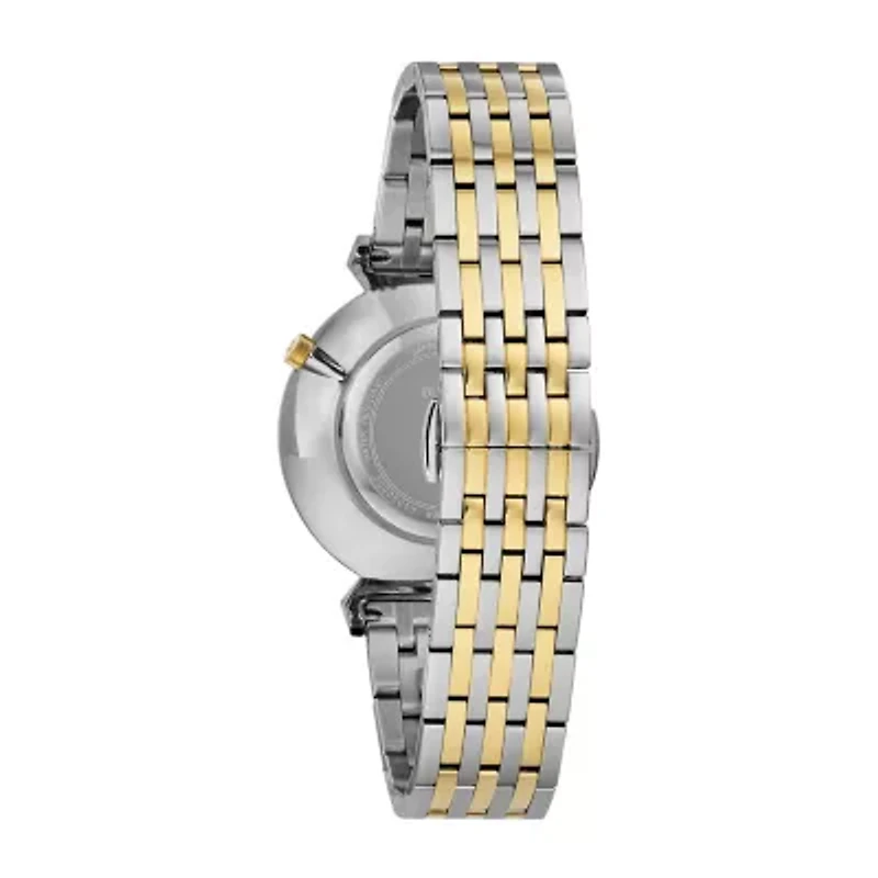 Bulova Regatta Mens Two Tone Stainless Steel Bracelet Watch 98a233