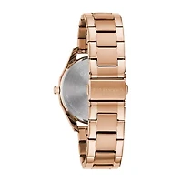 Caravelle Designed By Bulova Womens Stainless Steel Bracelet Watch 45l179