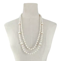 Monet Jewelry Simulated Pearl Womens 32 Inch Strand Necklace