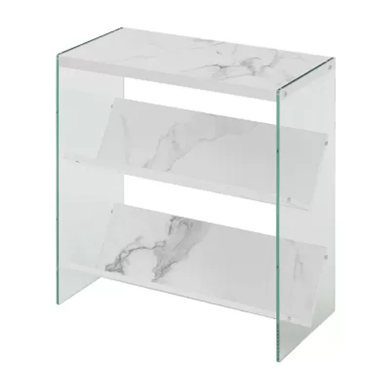 Convenience Concepts Soho Office Collection 2-Shelf Bookcase