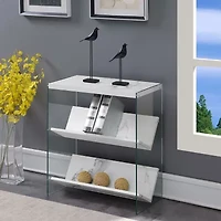 Convenience Concepts Soho Office Collection 2-Shelf Bookcase