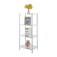 Convenience Concepts Royal Crest 4-Tier Tower Bookcase