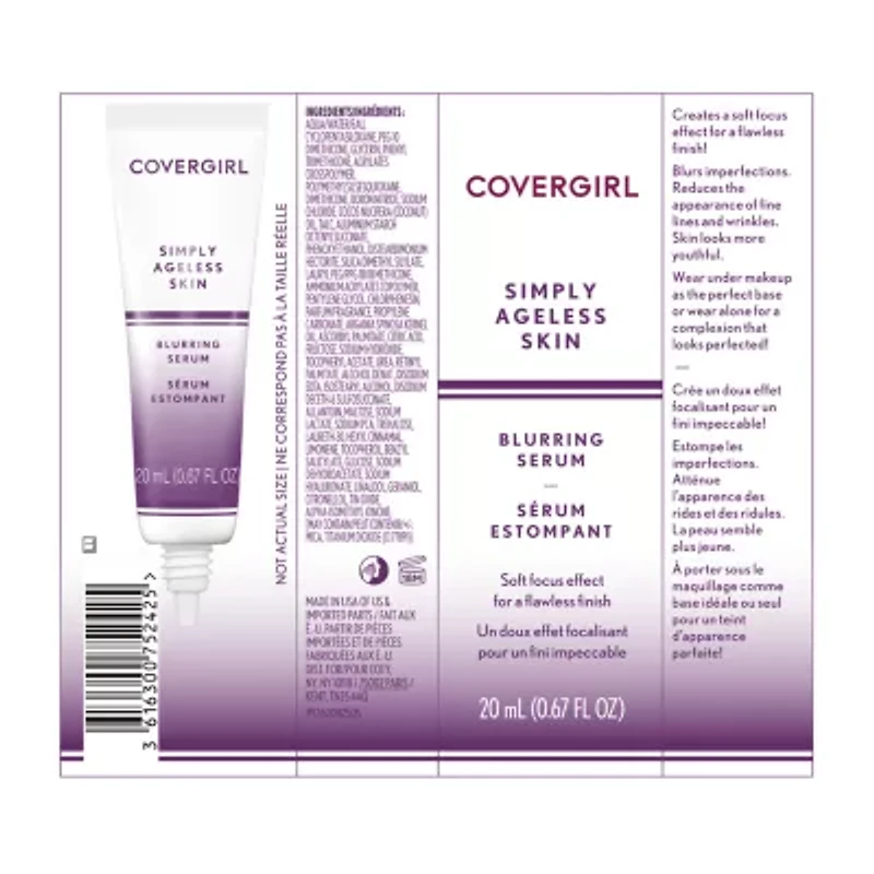 Covergirl Simply Ageless Blurring Serum Face Treatment