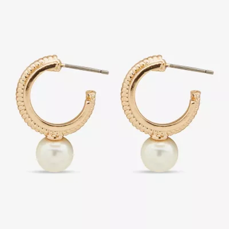 Worthington Gold Tone Womens 34 Inch Pendant Necklace