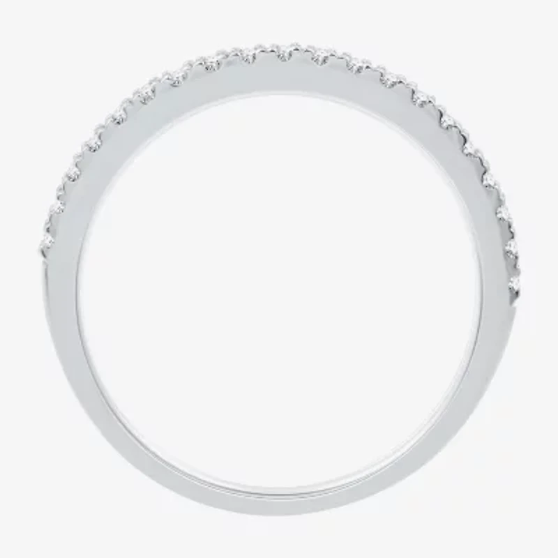 I Said Yes (G / Si1-Si2) Womens 1 1/4 CT. T.W. Lab Grown White Diamond Sterling Silver Round Solitaire Bridal Set