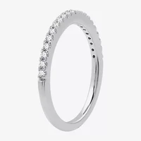 I Said Yes (G / Si1-Si2) Womens 1 1/4 CT. T.W. Lab Grown White Diamond Sterling Silver Oval Side Stone Solitaire Bridal Set