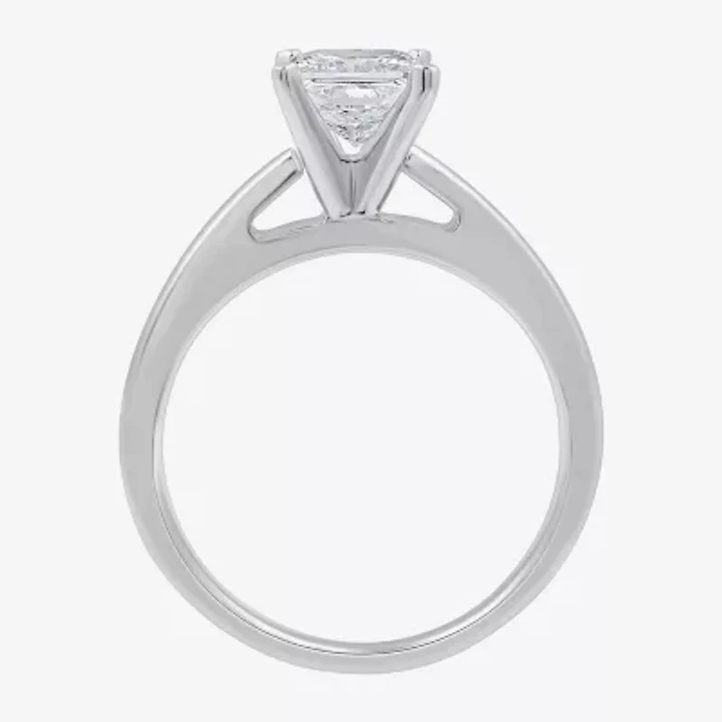 I Said Yes (G / Si1-Si2) Womens 1 1/4 CT. T.W. Lab Grown White Diamond Sterling Silver Solitaire Bridal Set