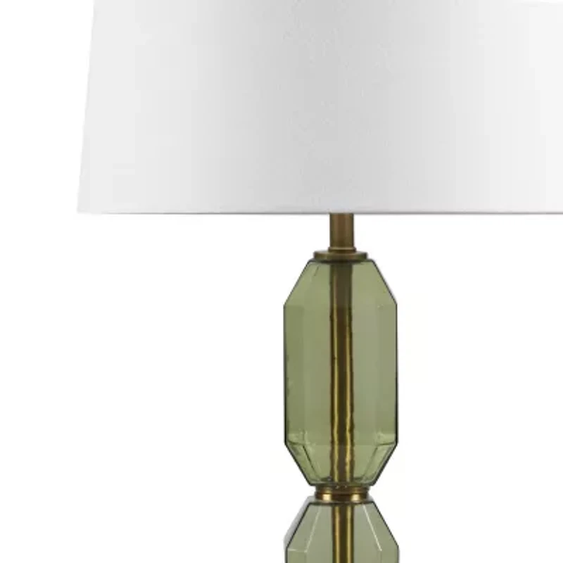 510 Design 26.5" Zirconia Faceted Glass Table Lamp