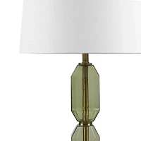 510 Design 26.5" Zirconia Faceted Glass Table Lamp