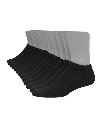 Hanes Ultimate Mens Multi-Pack 12 Pair Low Cut Socks