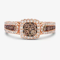 Le Vian® Ring featuring 5/8 CT. Chocolate Diamonds® 1 3/4 Nude Diamonds™ set 14K Strawberry Gold®