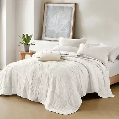510 Design Mina Waffle Weave Textured Quilt Set