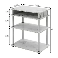 Desing2go 2-Shelf Standard Bookshelf