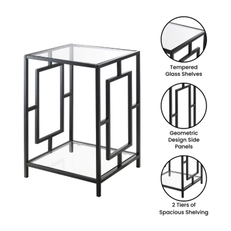 Town Square Metal End Table