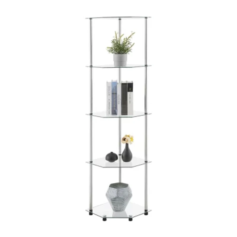 Desing2go 4-Shelf Standard Bookshelf