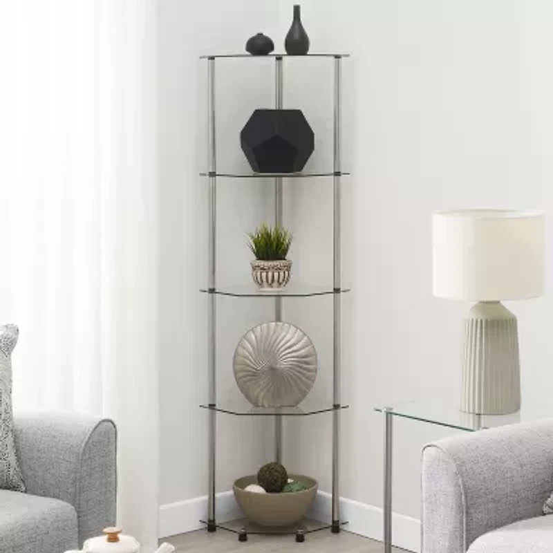 Desing2go 4-Shelf Standard Bookshelf